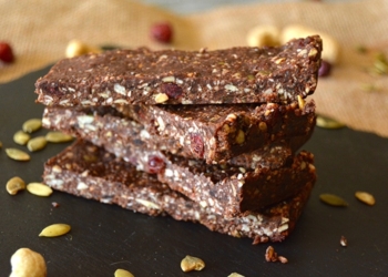 Barritas energéticas veganas