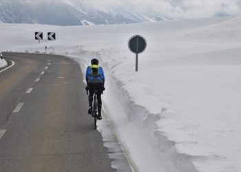 Combatir el frío en bici