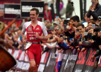 La frustración de Alistair Brownlee