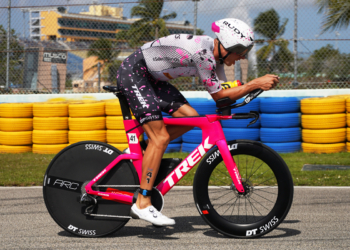 Sam Long se hunde en la distancia IRONMAN