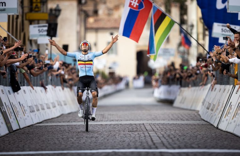 Gianni Vermeersch y Pauline Ferrand-Prevot primeros ganadores del Mundial de Gravel de la UCI