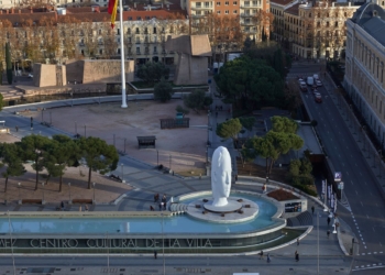 Duatlón en el centro de Madrid