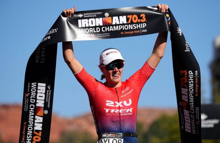 Taylor Knibb conquista de nuevo el Mundial Ironman 70.3