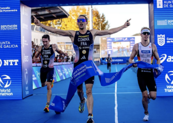 Dorian Coninx nuevo Campeón Mundial de Triatlón en Pontevedra