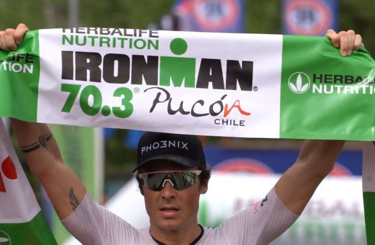 Gómez Noya se lleva la victoria en el Ironman 70.3 Mossel Bay, en su regreso a competiciones internacionales