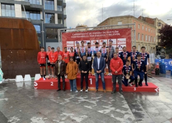 Peñota Dental Alusigma Y C.E.A Bétera campeones de España de Duatlón Contrarreloj por equipos.
