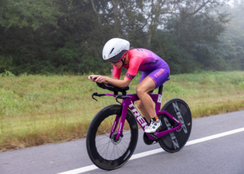 La triatleta Skye Moench anuncia su embarazo