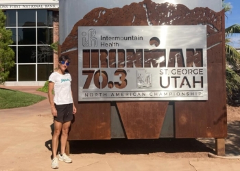 Gurutze Frades, TOP-10 en el Ironman 70.3 de Saint George