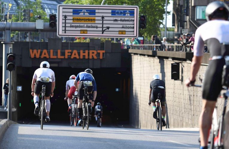 Problemas en el segmento ciclista del IRONMAN de Hamburgo