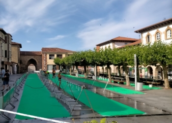Legutio se prepara para la tercera edición de su triatlón el próximo 6 de Julio
