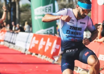 Un Antonio Benito de récord vence en IRONMAN Vitoria