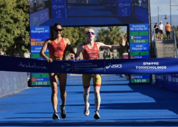Éxito continuado de la delegación española de Triatlón Paralímpico en el Mundial de Triatlón de Torremolinos
