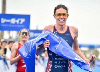 Así vivió Gwen Jorgensen su victoria en Miyazaki 2024