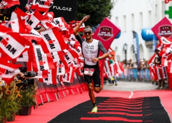 Jelle Geens se corona campeón del Mundial 70.3 gracias a una brutal carrera a pie
