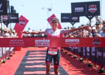 Así fue la victoria de Marta Sánchez en el IRONMAN 70.3 Western Australia.