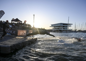 Johannes Vogel y Daniela Kleiser se coronan en IRONMAN 70.3 Valencia 2025