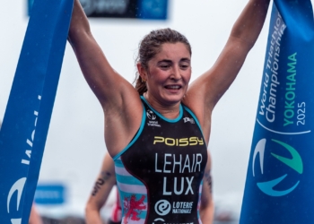 Matt Hauser y Jeanne Lehair ganan WTCS Yokohama 2025 en condiciones difíciles