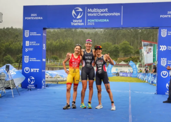 Marina Muñoz y Kevin Tarek conquistan el podio en el Mundial de Triatlón Cross 2025