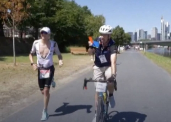 Magnus Ditlev rompe el silencio: «Desconcertado» por la polémica tarjeta roja en IRONMAN Frankfurt
