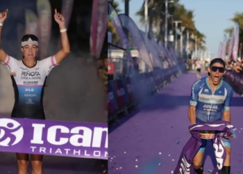 Nacho Villarruel y Patricia Bueno dominan el Full ICAN Gandía