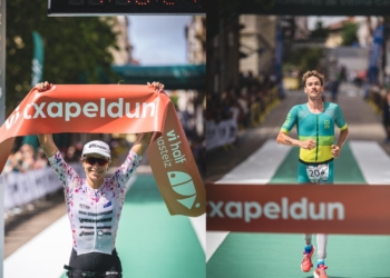 Thomas Steger y Natalie Van Coevorden baten los récords del vi half gasteiz