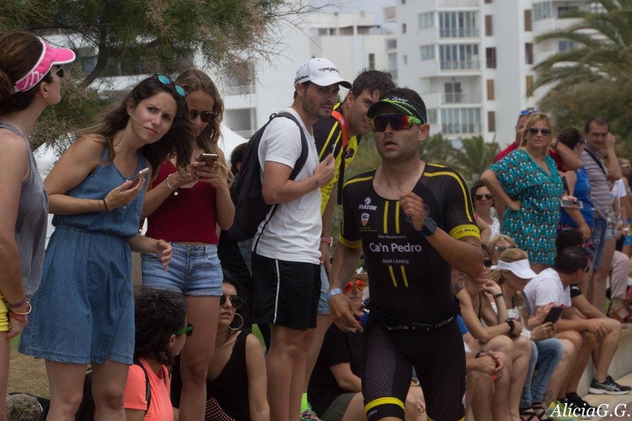 Ambiente en la carrera a pie de TOTALTRI Mallorca