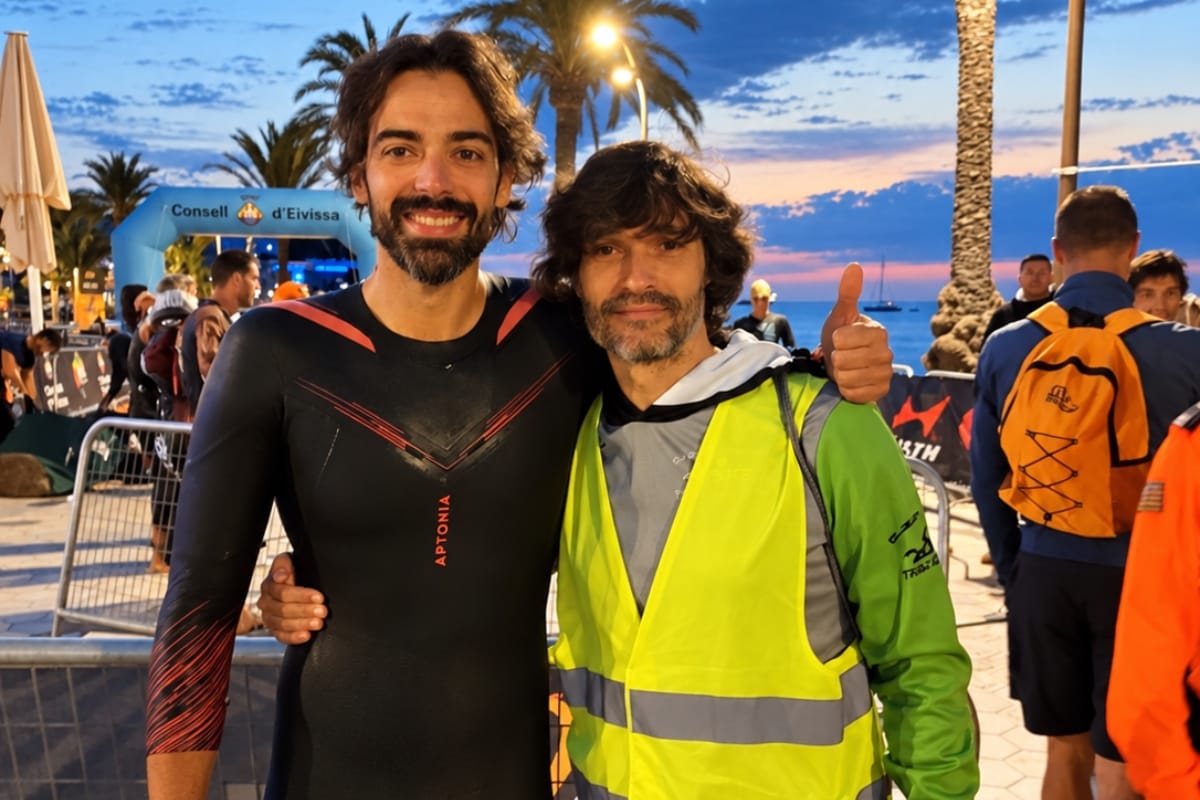 Isaac e Iván juntos