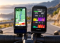 MAnillar con doble ciclocomputador en la bicicleta.