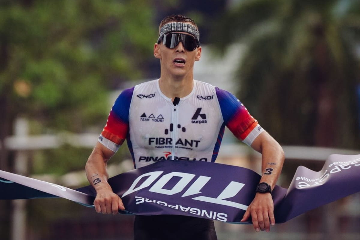 Youri Keulen antes de debutar en el Mundial IRONMAN de Kona 2026